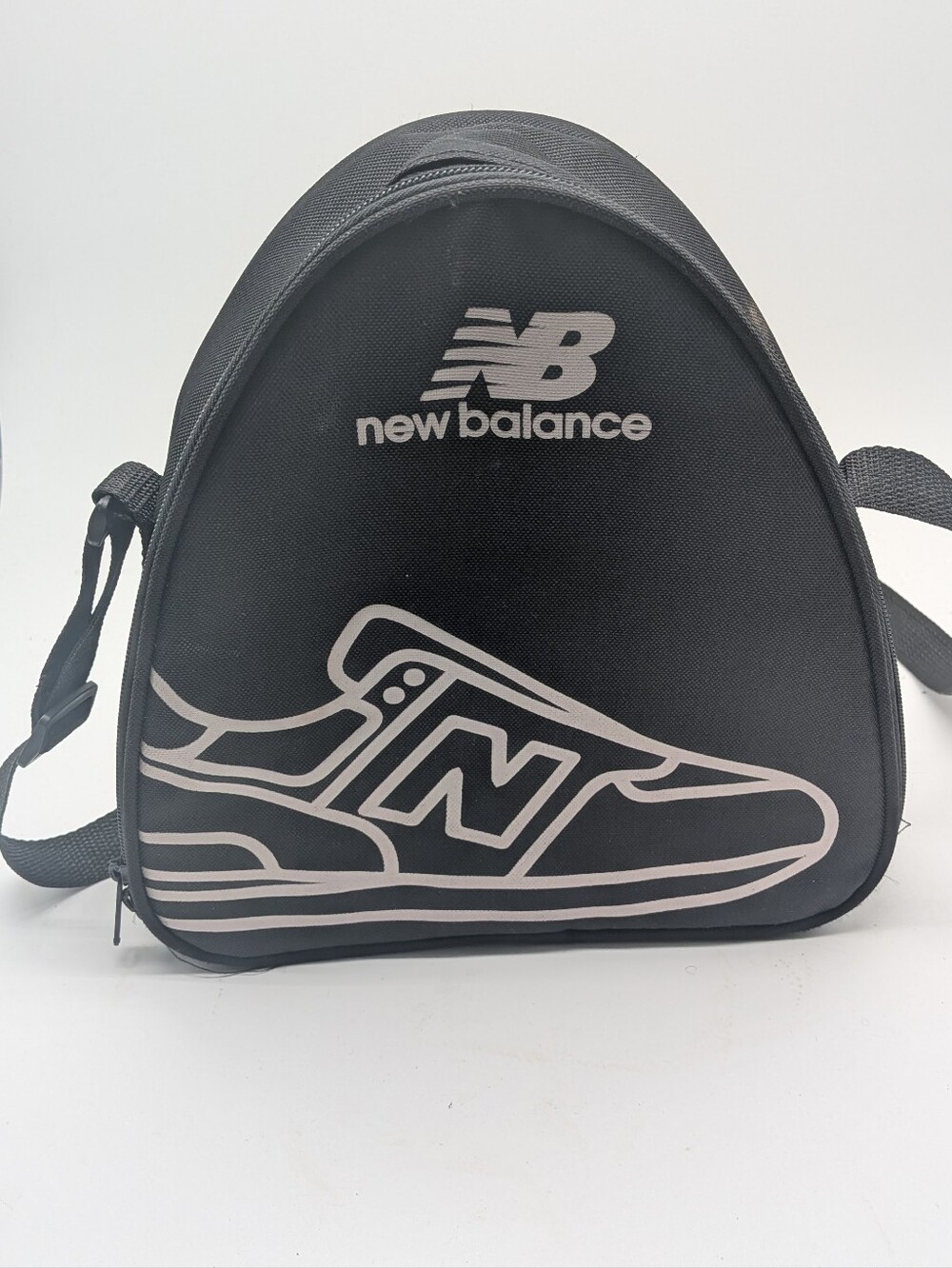 New Balance Black Triangle Shoulder Bag Crossbody Adjustable Strap